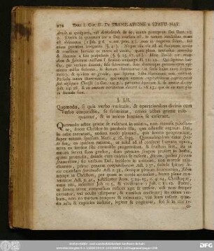 §. LII. Quomodo, si quis verbo veritatis, & operationibus divinis cum verbo coniunctis, se submittat, ceteri actus gratiae insequantur, & in animo hominis se exserant.