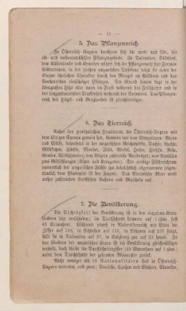 6. Das Tierreich