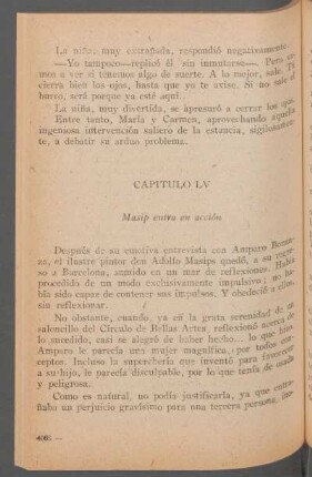Capítulo LV - Masips entra en acción