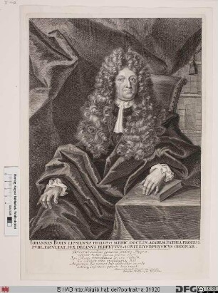 Bildnis Johannes Bohn