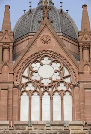 Großes Mittelfenster der Kunsthalle