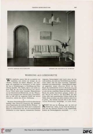 Wohnung als Lebensmitte
