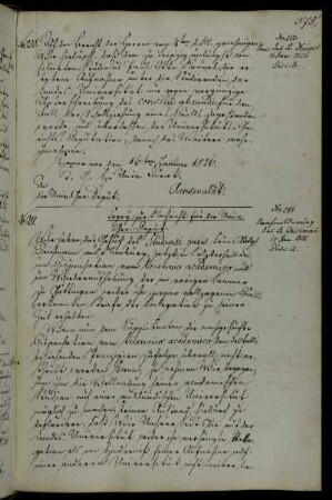 Rezeption des Studierenden Nouvel.