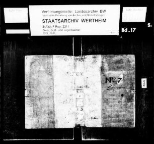 Aufstellung über die herrschaftlichen Rechte der Grafen von Löwenstein in Abstatt, Heinriet und Happenbach