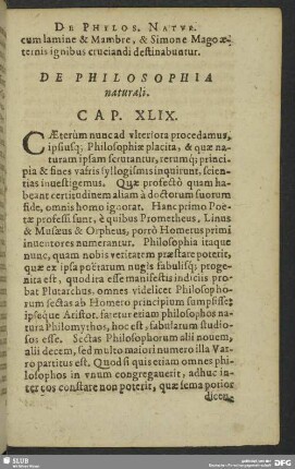 De Philosophia naturali. Cap. XLIX.