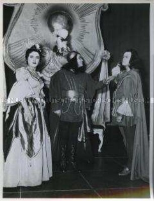 Neuinszenierung der Oper "Xerxes" in der Deutschen Oper am Rhein anlässlich des Händel-Gedenkjahres