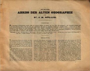 Schulatlas der Alten Welt : Nach d'Anville, Mannert, Ukert, Reichard, Kruse, Wilhelm u.a. bearb
