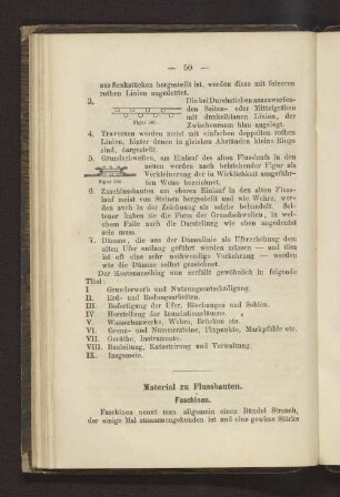 Material zu Flussbauten.