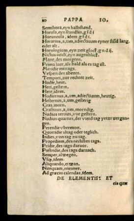 De Elementis: Et eis quae in aere generantur ...