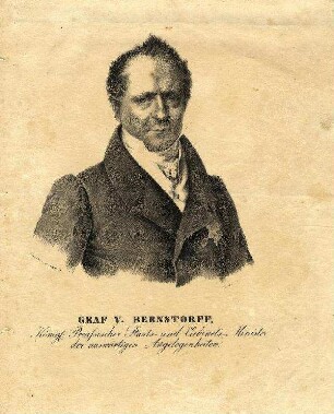 Bildnis von Christian Graf von Bernstorff (1759-1835)