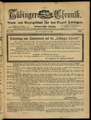 511-518, 29. Juni (Nro. 124) - 30. Juni (Nro. 125)