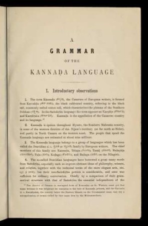 I. Introductory observations