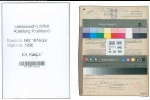 Entnazifizierung Kaspar Erl , geb. 04.02.1897 (Beamter)