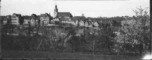 Gochsheim Ortsansicht mit evangelischer Sankt Martinskirche Ansicht von Süden