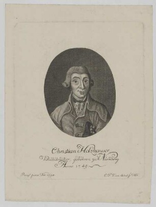 Bildnis des Christian Holzhauser