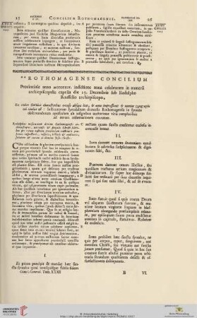 Rothomagense Concilium