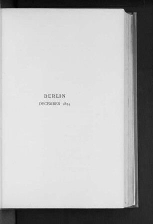 Berlin December 1894