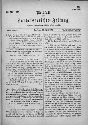 No. 29-30. 24. Juli 1875