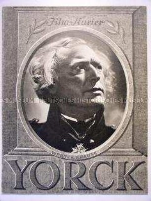 Filmzeitschrift zu dem Ufa-Spielfilm "Yorck"