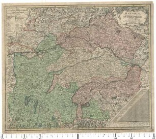 Bavaria Superior Et Inferior Cum Quatuor Praefecturis