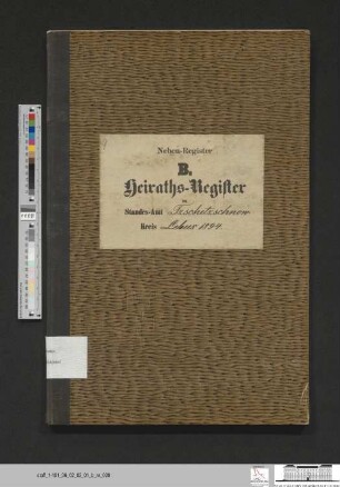Heiratsregister Güldendorf 1894