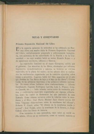 Primera Exposición Nacional del Libro