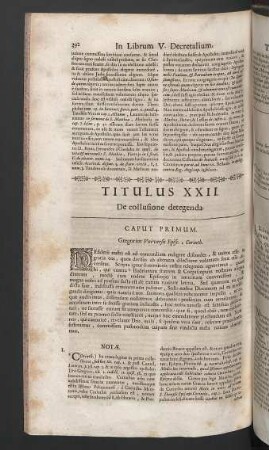 Titulus XXII.