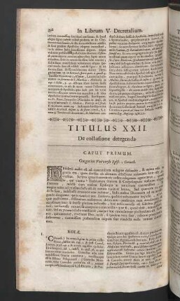 Titulus XXII.