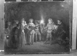 Die französische und die italienische Komödie — Die italienische Komödie