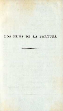Los hijos de la fortuna