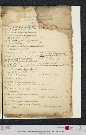 Verzeichniß der im Jahre 1837-1838 im anatomischen Cabinete aufgestellten Präparate