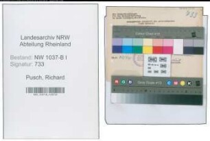 Entnazifizierung Richard Pusch , geb. 18.02.1898 ()
