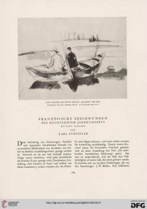 Französische Zeichnungen des Neunzehnten Jahrhunderts: bei Paul Cassirer