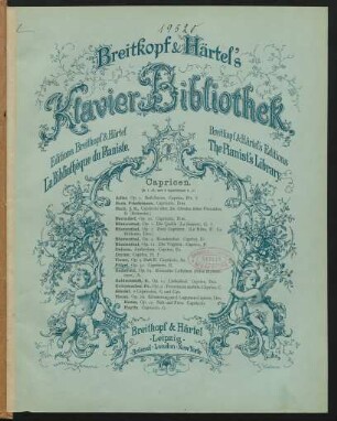 Capriccio für das Pianoforte : op. 31