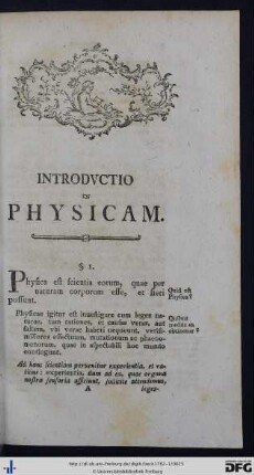Introductio In Physicam.