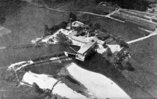 Rothenburg/O.L.-Nieder-Neundorf. Holzstoff- und Lederpappenfabrik aus: Monografien deutscher Landschaften - Die preußische Oberlausitz, 1927