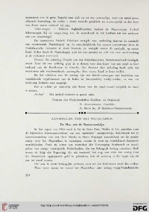 2.Ser. 10.1917: Aanwinsten van het Mauritshuis