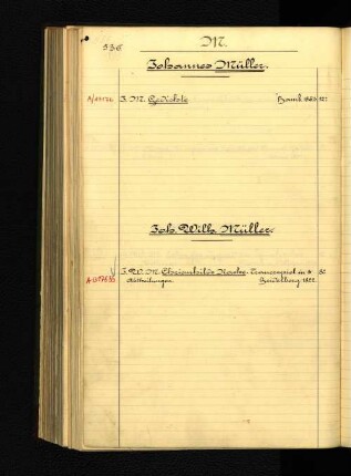 Joh. Wilh. Müller.