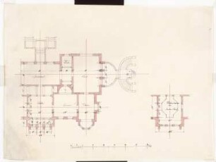 Rittergut Börnicke: Grundriss EG (alt)