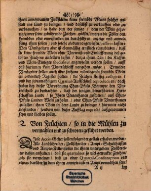 Chur-Pfaltz Erneuerte Accis-Ordnung Außerhalb Dero Residenz Stadt Heidelberg : Publicirt Im Jahr 1672