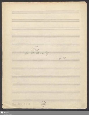 Trios - Mus.15058-P-510 : woodwinds; op. 49