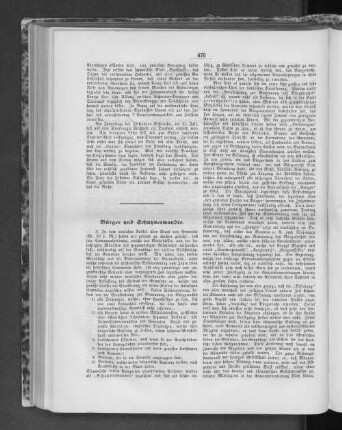 Bürger und Schutzverwandte.