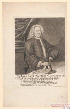 Johann Jacob Hartlieb, Chirurg