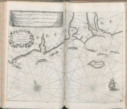 De Zeecusten van Bretaignen tußchen de Westerpleimarques en de Rivier van Vamnes.