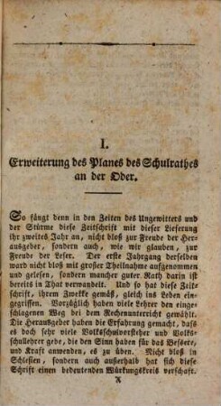 Der Erziehungs- und Schulrath, 1 = 5. 1815
