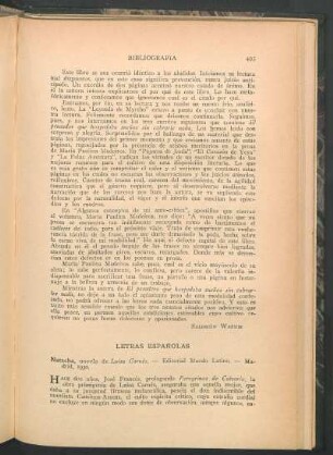 Letras españolas