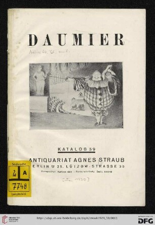 Nr. 59: Katalog: Daumier
