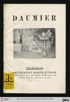 Nr. 59: Katalog: Daumier