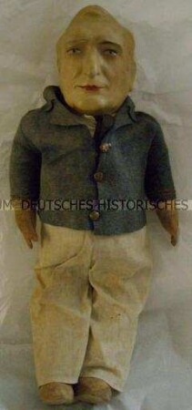 Puppe mit Porträtkopf von Hans Albers