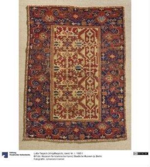 Lotto-Teppich (Knüpfteppich)